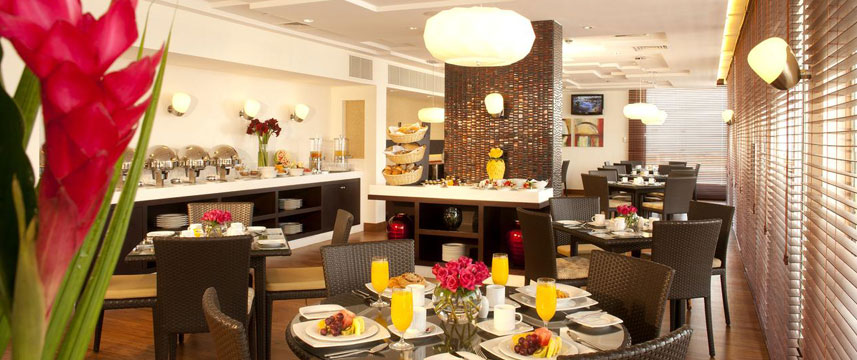 Fraser Suites  Dubai Breakfast Room